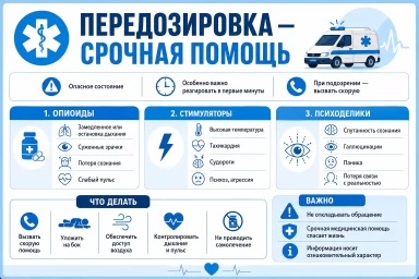 Помощь при передозировке в Кронштадте