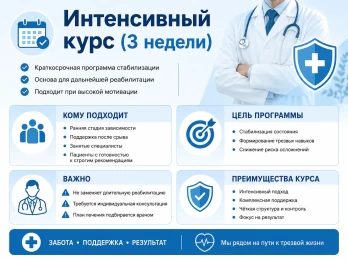 Реабилитация за 21 день в Кронштадте